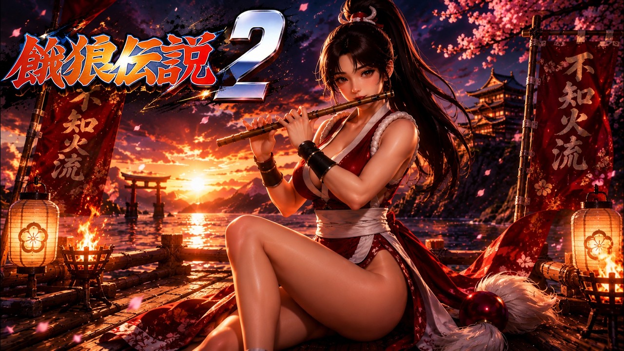 Fatal Fury 2 (餓狼伝説 2) Mai Shiranui 不知火舞 Stage Arranged