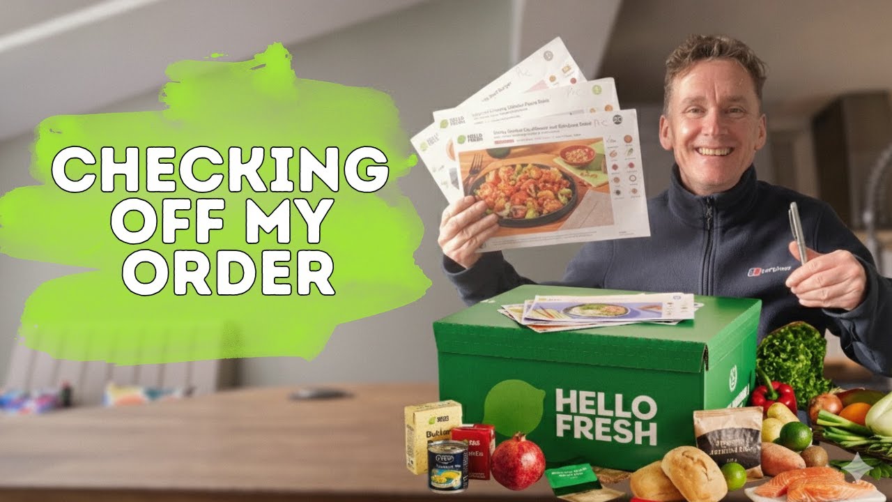 ASMR | Выполняю свой заказ в Hello Fresh