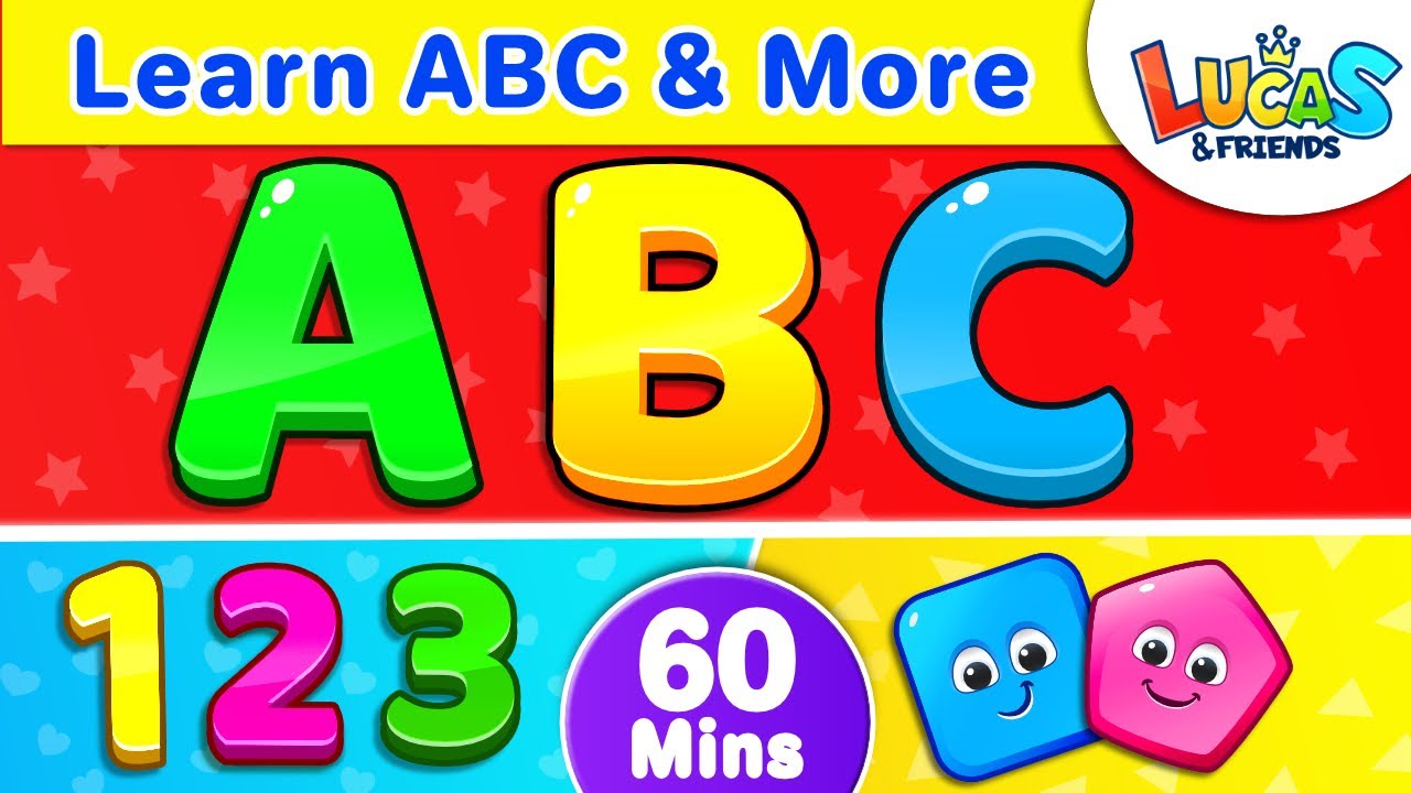 ABC Alphabet Song Learn ABC Letters Number Counting Colors For Kids and Toddlers