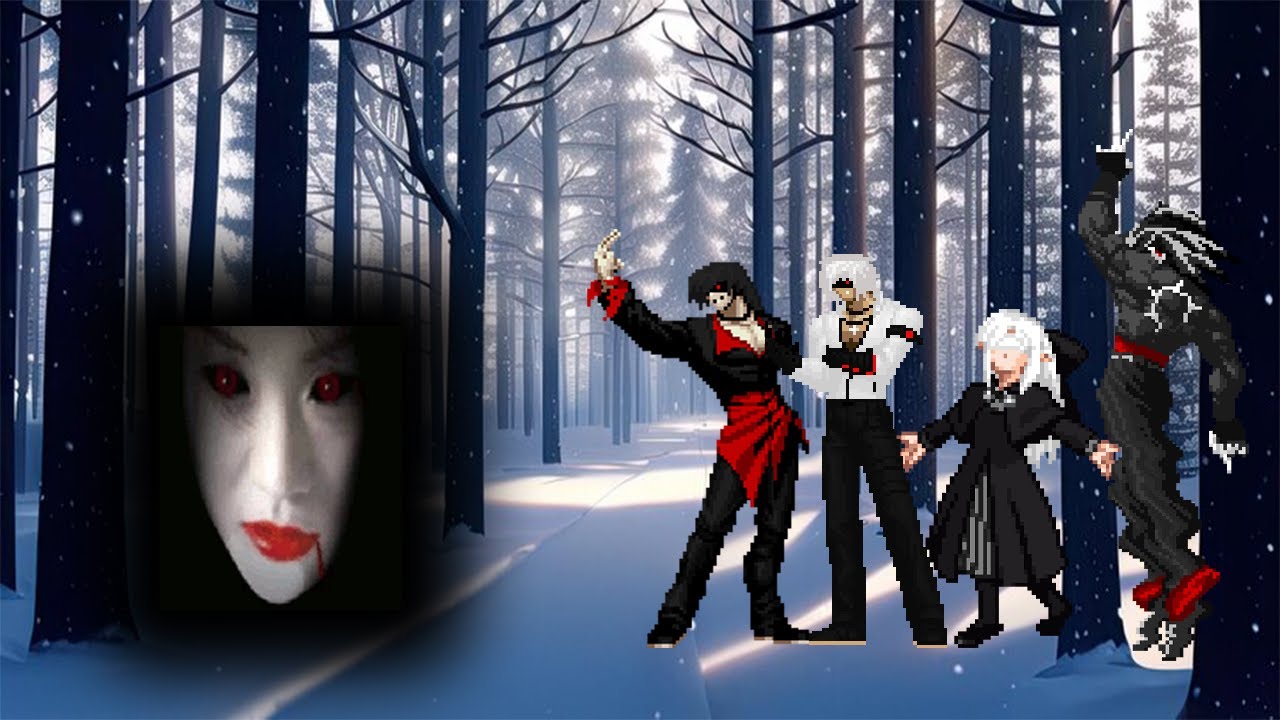 Winmugen Crazy Ghost VS Nether 0.20 AI off (6p) Team