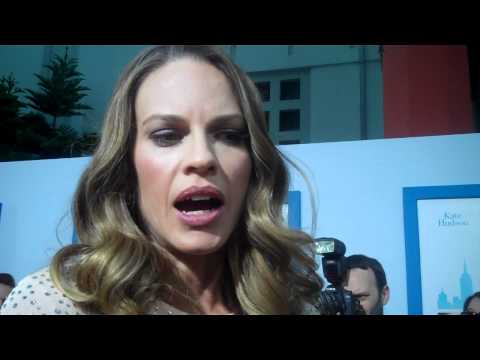 Hilary Swank and Molly Smith at the "Something Bor...