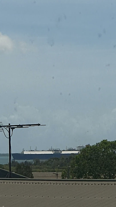 LNG tanker in Gladstone Harbour shipping chamnel #centralqld #Gladstoneregion
