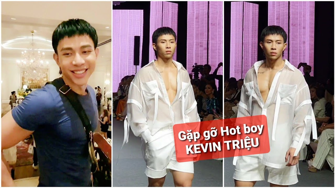 Gặp gỡ Hot boy 6packs TRIỆU VĨNH KIÊN lần đầu catwalk... - youtube