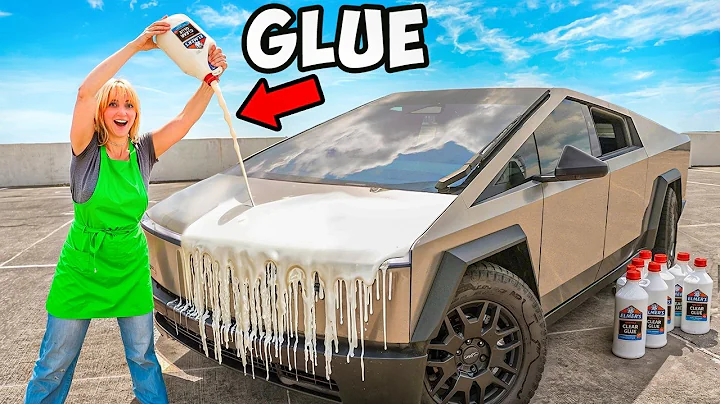 We Made Slime on a CYBERTRUCK!