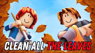 Clean all the Leaves🍁- The House [Revamp] Full Game Walkthrough + Ending - Roblox screenshot 2