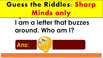 Guess the riddles| Alphabet Riddles| Simple Plain Fun| Riddle Time