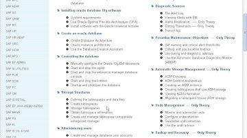 Oracle DBA Course Content - Oracle DBA Online Training - Crescent IT Solutions