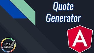 Build a Random Quote Generator in Angular | Angular Projects screenshot 3