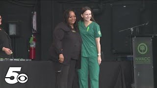 NWACC nursing student graduates as youngest in her class by 5NEWS 175 views 1 day ago 1 minute, 21 seconds