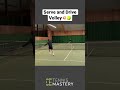 Serve and Drive Volley 💥 | Tennis Mastery