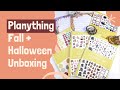 Planything Autumn and Halloween Release | Stickers, Washi, and Notepads [Unboxing + Flip Through!]