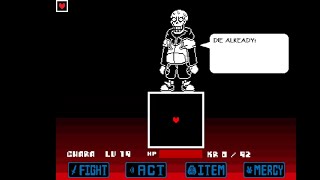TS!Underswap Papyrus Fight By FDY Phase 2 Old Version Complete!! (First ever? ) | Undertale Fangame