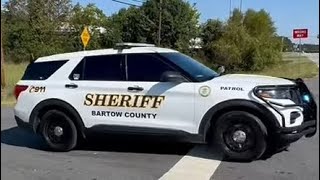 Bartow County Sheriff's Office (Two Vehicles) Responding.
