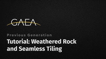 Gaea Texturing Tutorial: Weathered Rock and Seamless Tiling