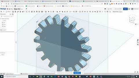 OnShape Gear Tutorial