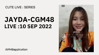 JAYDA#4-CGM48 : CUTE LIVE 10 SEP 2022