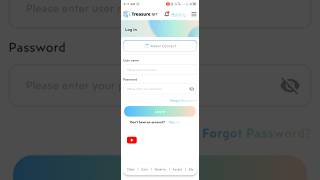 How we will forget Password treasure nft app