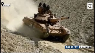 Watch military exercise in Eastern Ladakh sector conducted by the Indian Army
