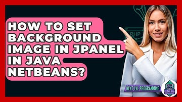 How To Set Background Image In JPanel In Java NetBeans? - Next LVL Programming