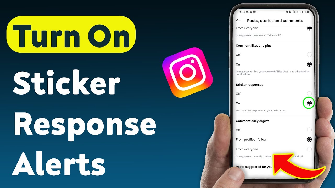 Sticker Reply Instagram How to Turn On Sticker Response Notifications on Instagram (Updated ...