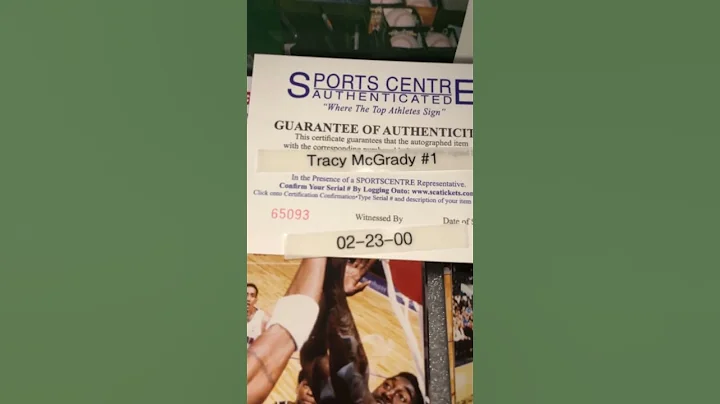 Ed Richards & Tracy McGrady NYC 02-23-00