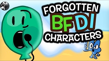 10 MOST forgotten BFDI characters