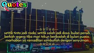 Story wa banyuwangi selamat datang bulan suci ramadhan terbaru kekinian