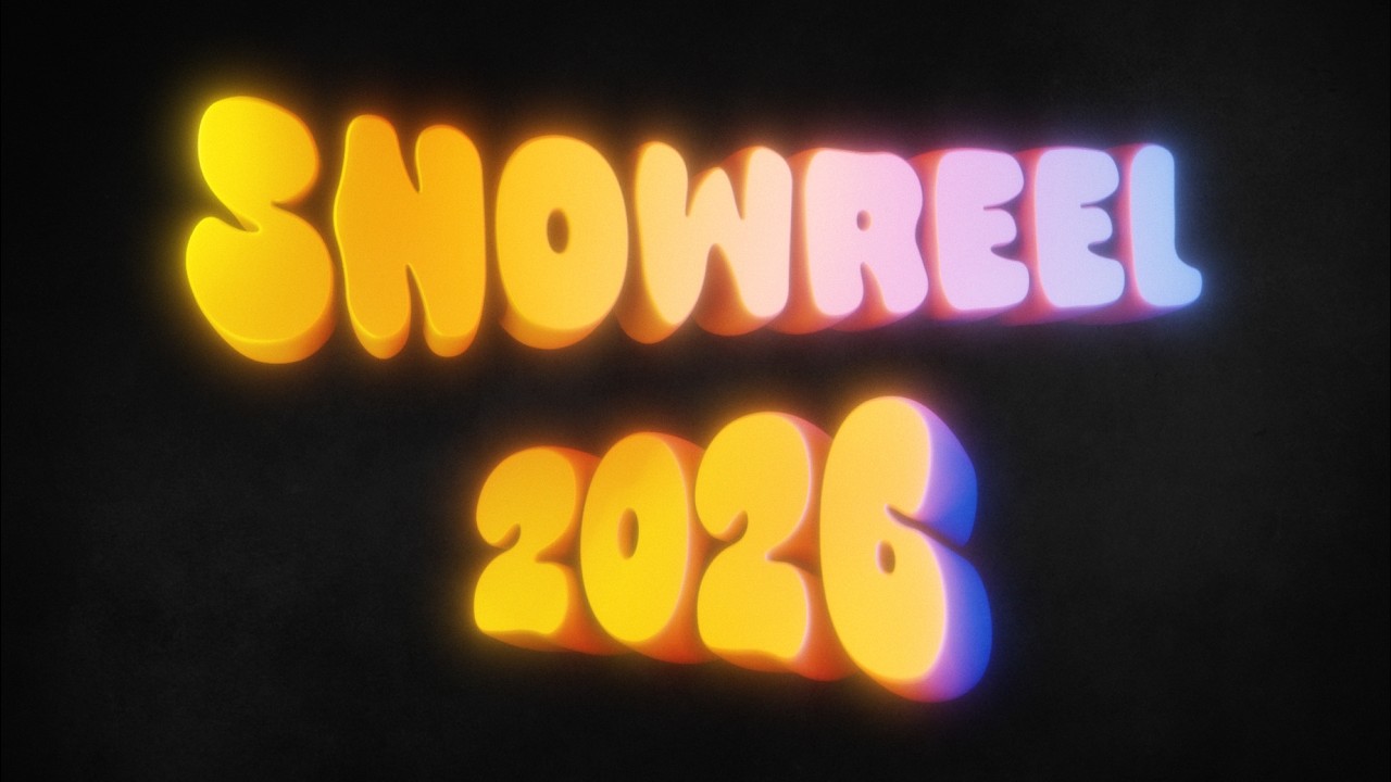3D Animation/Motion Design Showreel 2026 | Sindy Tang