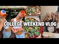 COLLEGE WEEKEND IN MY LIFE