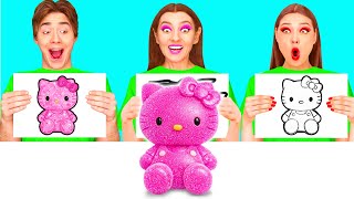 Кто Лучше Нарисует Предмет, Получит Его | Безумные Пранки и Трюки от HAHANOM Challenge
