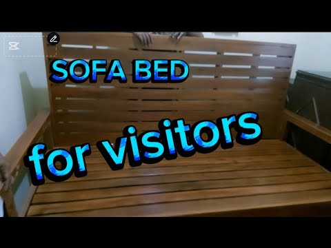HIGAAN NG MGA GUESTS | SOFA BED MAGANDA AT MATIBAY