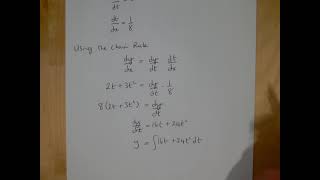 Q14 PARAMETRIC DIFFERENTIATION
