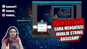 Cara Mengatasi Eror Invalid String Basecamp Point blank Zepetto