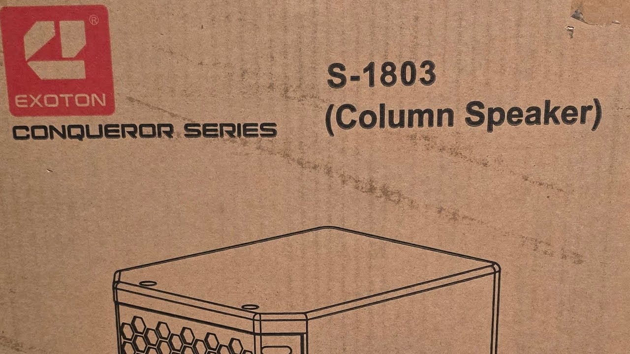 New Exoton S-1803 unboxing video part 2 - YouTube