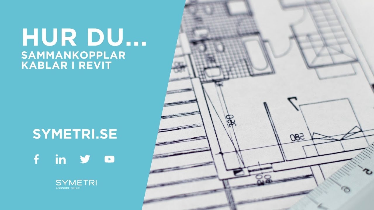 Sammankoppla kabel i Revit