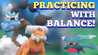 I practiced with a BALANCE team in Regulation D! [Showdown]