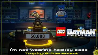 LEGO Batman Legacy of the Dark Knight: I'm not wearing hockey pads Trophy/Achievement - HTG