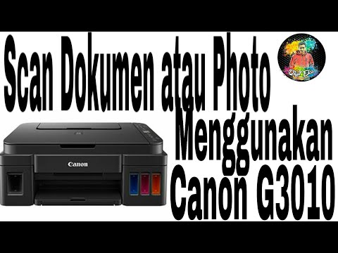 How to Scan Documents using the G2010 printer. 