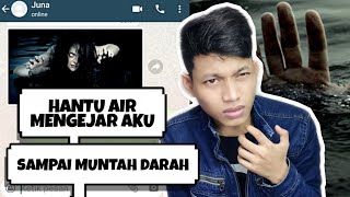 WHEN MY BOYFRIEND CAME HOME FROM A HAUNTED LAKE, HE DIED IMMEDIATELY 😱 | Indonesian Horror Chat S...