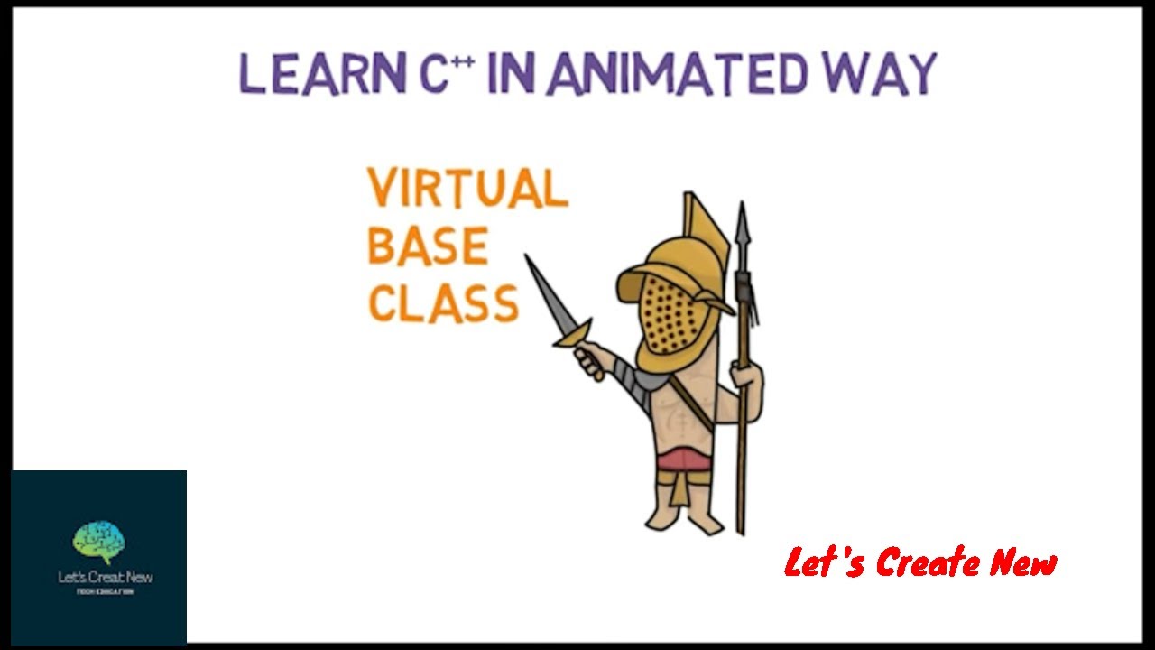 Virtual Base Class in C++ (Part41). YouTube