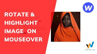 Rotate image on mouseover using webflow |  web next top | webflow interactions and animations