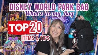 What's in my Disney World Park Bag