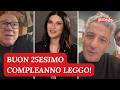 Leggo 25, da Verdone a Pausini e Fiorello: gli auguri dei volti noti di spettacolo e sport