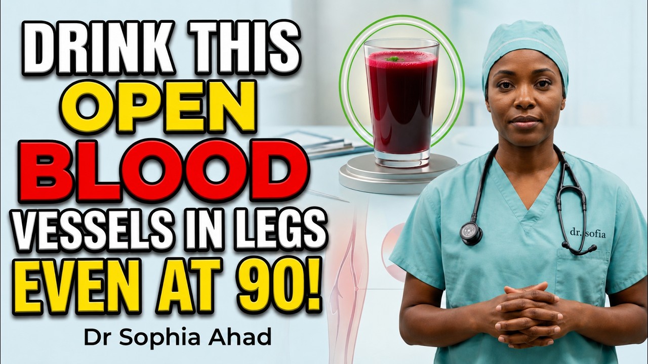 Over 60 Drink THIS to Boost Blood Flow in Your Legs Fast Senior Health Tips