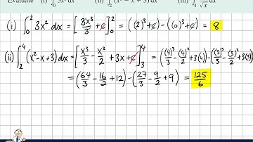 Integration LCHL 4.1 Definite integrals