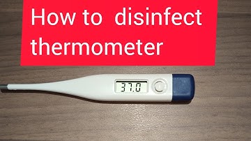 How to Clean thermometer#norcet2023#demonstartion