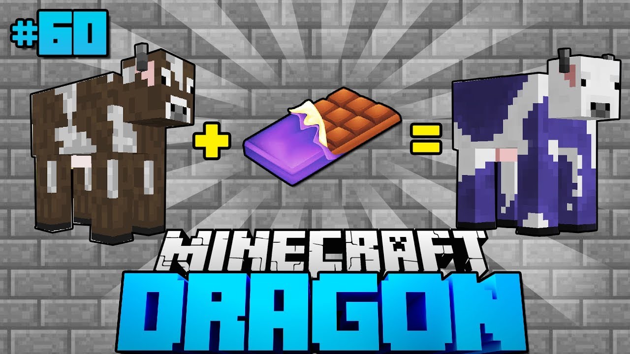 SO ENTSTEHT MILKA SCHOKOLADE?! - Minecraft Dragon #60 [Deutsch/HD] lets play a little game