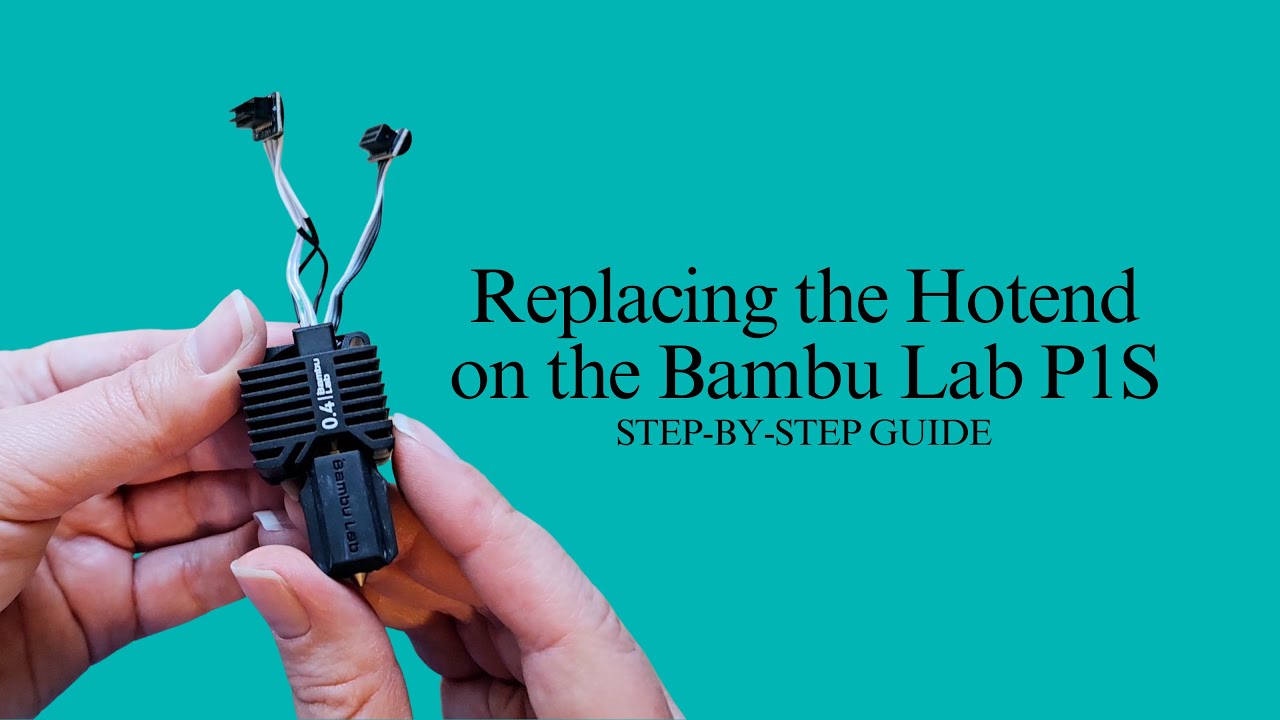 How to Swap Between 0.4mm & 0.2mm Nozzles on the Bambu Lab P1S - YouTube