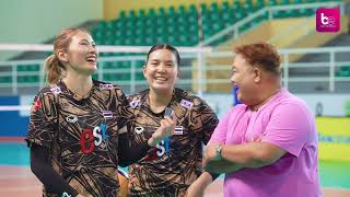 นักตบสาวไทยประกาศสู้ถึงที่สุด ก่อนเจอสหรัฐอเมริกาคืนนี้ | ตัวแม่วอลเลย์บอลบุก VNL2024