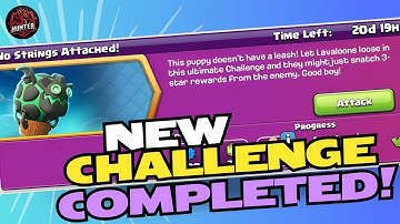 No Strings Attached! | Easiest way to 3 star the challenge | Clash of Clans